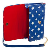 Wonder Woman Inside Out Crossbody Wallet Clutch