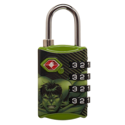 Hulk Graphic Design Travel Combination Luggage Lock for Suitcase Baggage