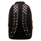 Wonder Woman Denim Backpack with Patches