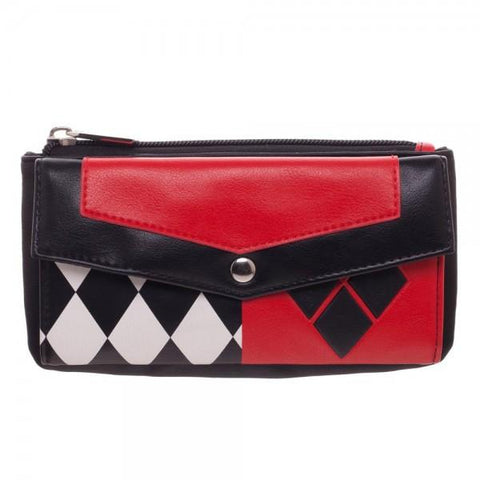 Harley Quinn Front Flap Juniors Wallet