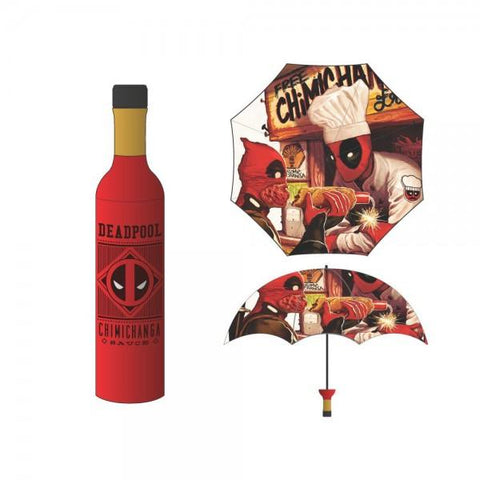 Deadpool Chimichanga Bottle Umbrella