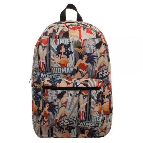 Wonder Woman All Over Print Backpack
