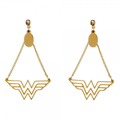Wonder Woman Dangle Earrings