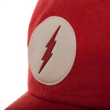 The Flash Leather Label Suede Dad Hat