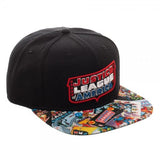 Justice League Sublimated Bill Snapback