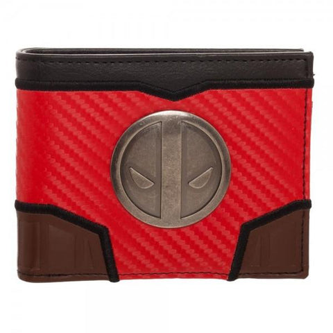 Deadpool Carbon Fiber Bi-Fold Wallet