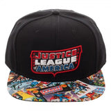 Justice League Sublimated Bill Snapback