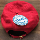 The Flash Leather Label Suede Dad Hat