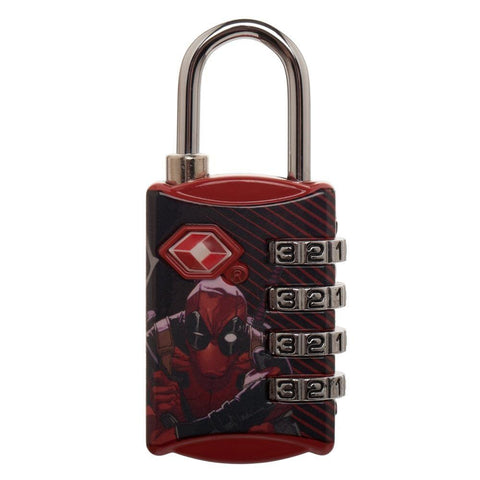 Deadpool Design Luggage Lock for Suitcase