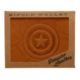Captain America Leather Bi-Fold Wallet