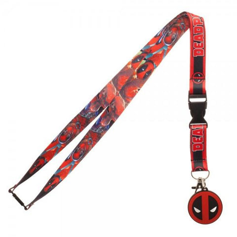 Deadpool Character Logo Lanyard