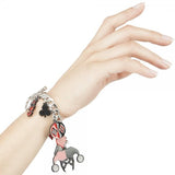Harley Quinn Charm Bracelet