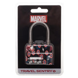 Captain America Logo Cable Luggage Lock for Suitcase