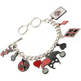 Harley Quinn Charm Bracelet
